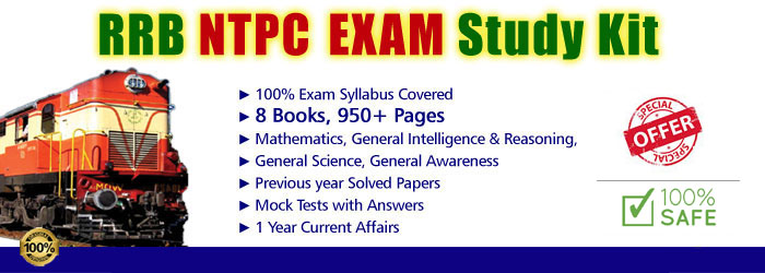 RRB NTPC EXAM STUDY KIT